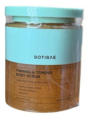 Botibae Firming & Toning Body Scrub Shea Butter Sea Salt 500g